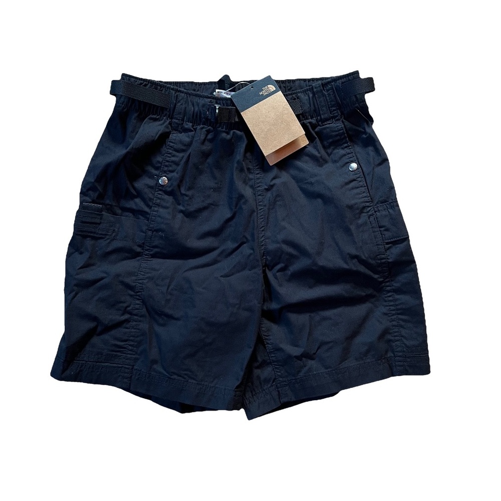 The North Face Ripstop Cargo EZ Belted Shorts Mens Size XS 6" Black NWT $65